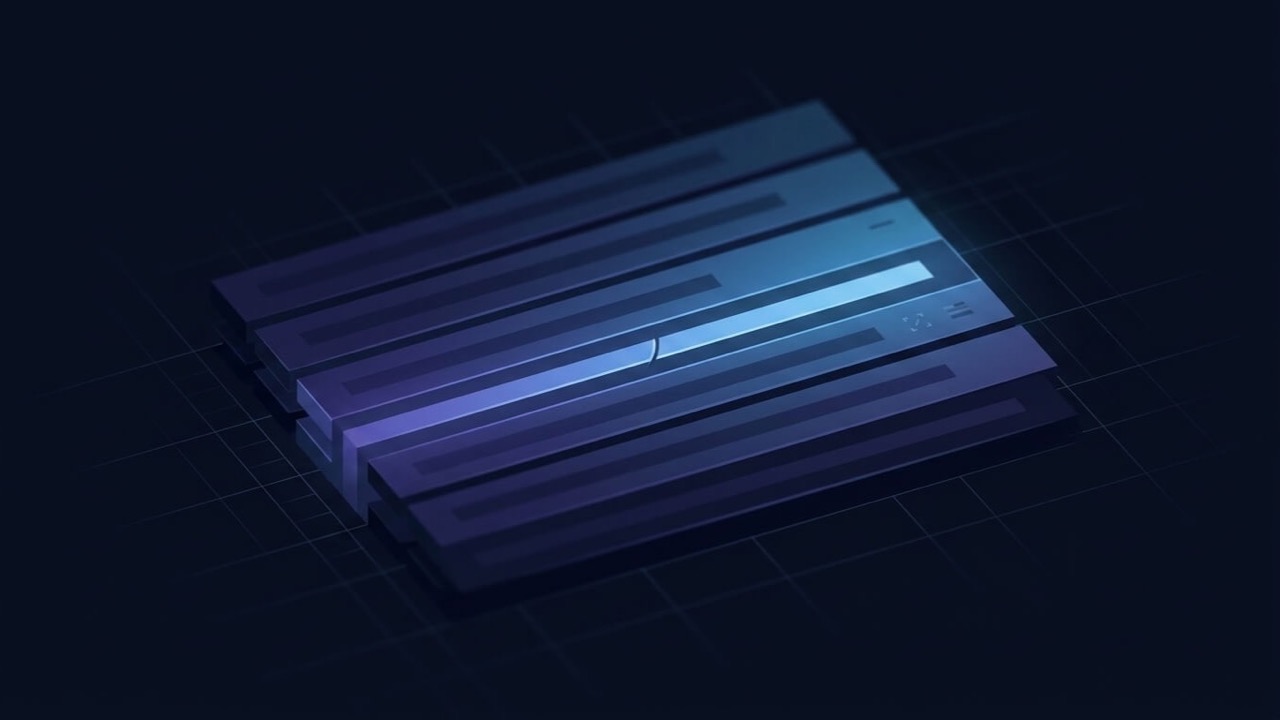 Abstract dark tech graphic representing a WordPress fatal error being diagnosed and fixed